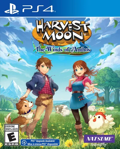 Vista 5 de Harvest Moon The Winds of Anthos with BONUS 7" Sleepy Cow Plush and Collar Charm