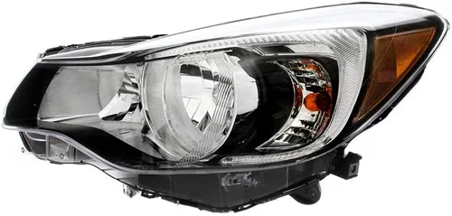 Vista 8 de Para Subaru Impreza Faros Lámparas Set 2015 2016 Halógeno Negro Trim Conductor y Pasajero Lado