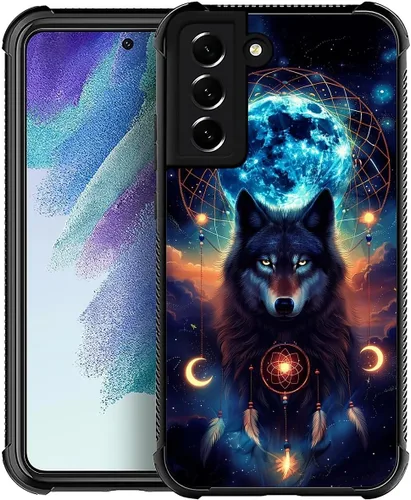 Vista 13 de Funda compatible con Samsung Galaxy S21, diseño de elefantes africanos, diseño increíble a prueba de golpes, antiarañazos, carcasa trasera
