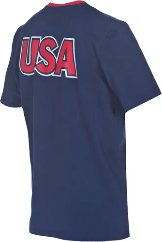 Vista 3 de ARENA Camiseta unisex del equipo nacional de natación oficial estándar de EE. UU