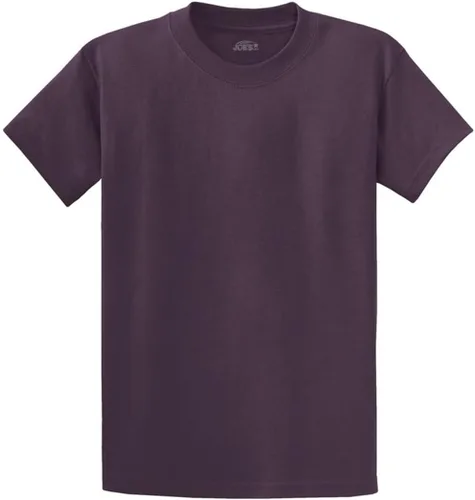 Vista 16 de Joe's USA Playeras pesadas de 6.1 onzas, 100% algodón para hombres en tallas regular, grande y alta Negro azabache