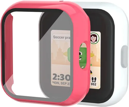 Vista 11 de BlackPro Protector de pantalla compatible con SyncUP Kids Watch (no compatible con SyncUP Watch 2), policarbonato duro y funda de vidrio templado