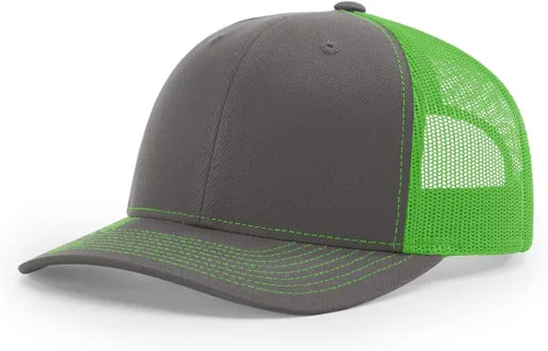 Vista 98 de Richardson 112 Gorra de Camionero - Gorra Snapback Ajustable Premium - Gorras Richardson en Blanco de Seis Paneles Estructurados Árbol real Max 7