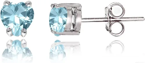Vista 7 de Conjuntos de joyas para mujer, conjuntos de collar y aretes para mujer, joyas de piedra natal, piedra preciosa genuina o sintética, solitario