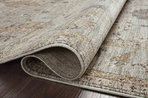 Vista 10 de Loloi Magnolia Home Millie Sky/Gold - Alfombra de área de 7'-10" x 10' Cielo/Oro