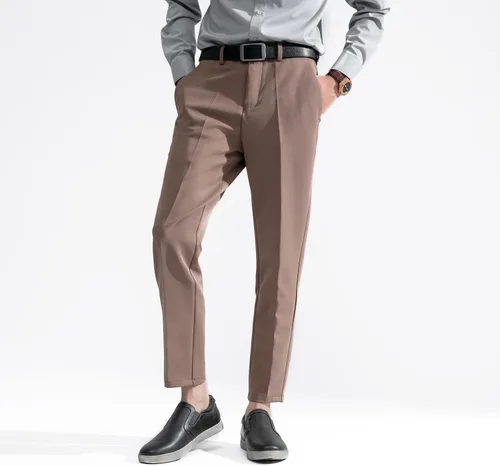 Vista 6 de Jousen Zapatos sin cordones para hombre, estilo retro, ligeros, casuales, sin cordones para hombre