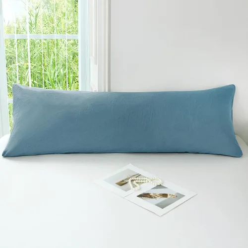 Vista 18 de MILDLY Funda de almohada súper suave – Fundas de almohada ligeras de microfibra lavada, tamaño King, color gris, 2 unidades, fácil cuidado