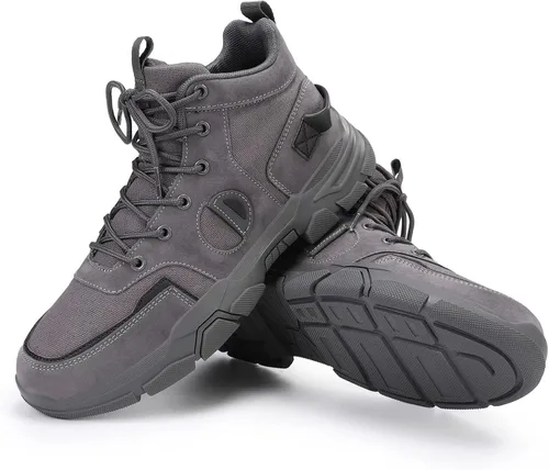 Vista 4 de Fefoe Mens Hiking Shoes Breathable Lightweight Casual Shoes Anti Slip Shock-Absorbing Sneakers Non-Slip Trekking Trails Boots