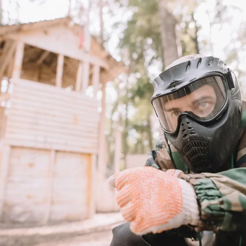 Vista 6 de Civaner Proyectiles de calibre 150 x 68/61 para defensa y práctica, bolas de paintball 68 rompedoras reutilizables, proyectiles sólidos de nylon