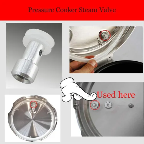 Vista 2 de Válvula de vapor para olla a presión flotador y sellador universal para ollas a presión XL, YBD60-100, PPC780, PPC770, PPC790