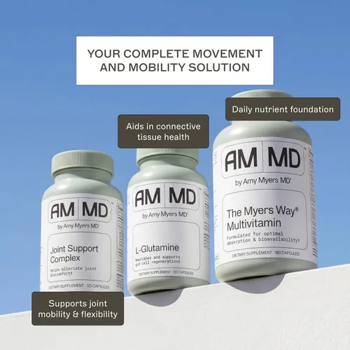 Vista 7 de Amy Myers MD Suplemento complejo de apoyo articular - Apoya la salud y la movilidad de las articulaciones - Glucosamina HCL - Condroitina - Cúrcuma