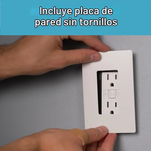 Vista 3 de Legrand Radiant Wi-Fi Matter 15 Amp Smart Outlet, color blanco, 1 paquete