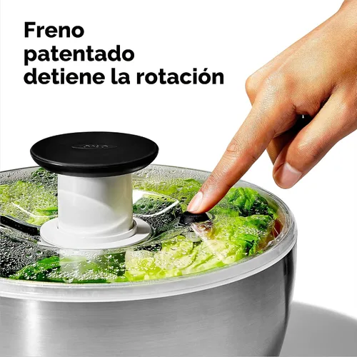 Vista 5 de OXO Steel - Centrifugador de ensalada