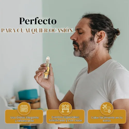 Vista 5 de Aceites de fragancia MOBETTER 1 Millonésima de segundo Aceite corporal para hombres