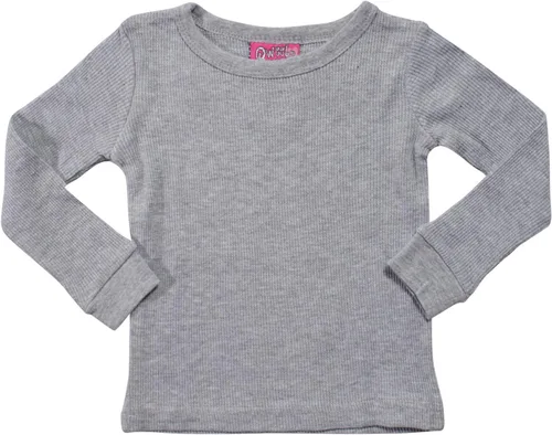 Vista 4 de Sweet & Sassy Conjunto de ropa interior térmica de 4 piezas para bebés y niñas pequeñas