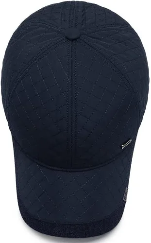 Vista 5 de FASHIXD Gorra de béisbol de invierno para hombre, sombreros de invierno con orejeras, gorras ajustables para clima frío