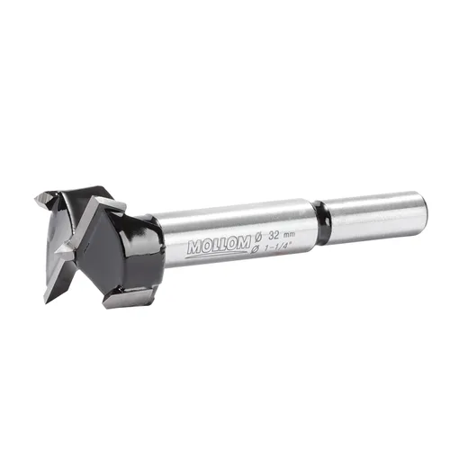 Vista 45 de MOLLOM Broca Forstner de carburo de 1/4" (6,3 mm)