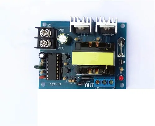 Vista 4 de Taidacent 12V/24V a 0-110-220V Boost Circuit Board Micro Inverter DC12V AC220 Inversor 100W DC a alta frecuencia AC Convertidor (DC12V)