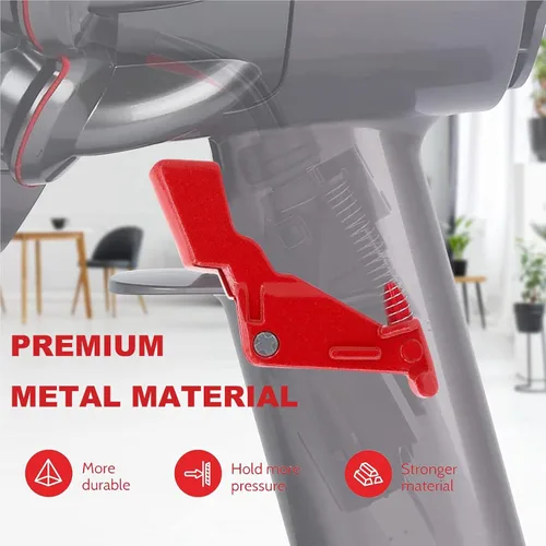 Vista 3 de Chuancheng Botón de interruptor de gatillo de metal mejorado de repuesto para Dyson V11 V10 V15 SV12 SV14 Partes de aspiradora, botón de interruptor