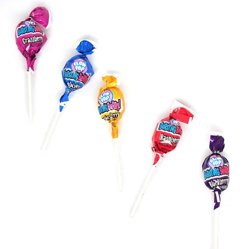 Vista 3 de Charms Paletas Blow Pops, caja de 48