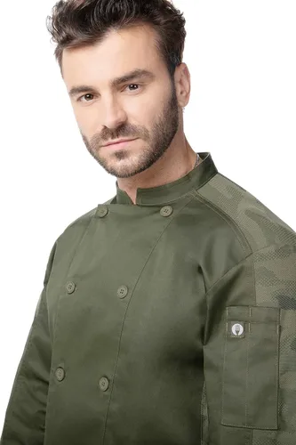 Vista 5 de Chef Works Mens Mojave Coat