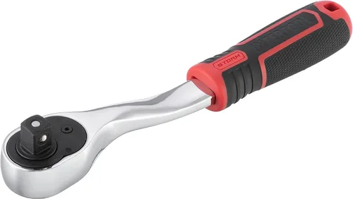Vista 6 de INTERTOOL ET08-8003 - Trinquete de desplazamiento de 1/2 pulgada, cabeza en ángulo, de liberación rápida, 72 dientes, acero de aleación de cromo