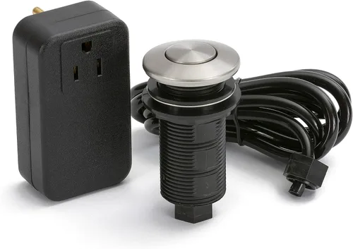 Vista 8 de Interruptor de aire y controlador de eliminación de basura con botón (negro)