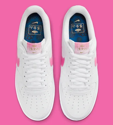 Vista 312 de Nike Air Force 1 '07 LV8 Double Swoosh - Twilight Marsh CT2300-300