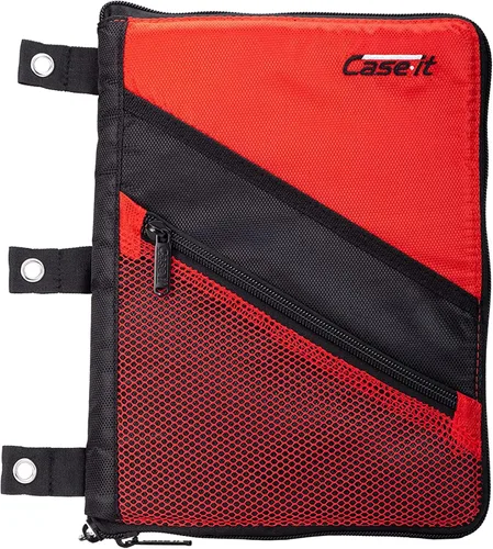 Vista 8 de Case It Accesorio para tableta, tableta acolchada con 3 ojales de acero, se adapta a cualquier carpeta estándar de tamaño carta de 3 anillas