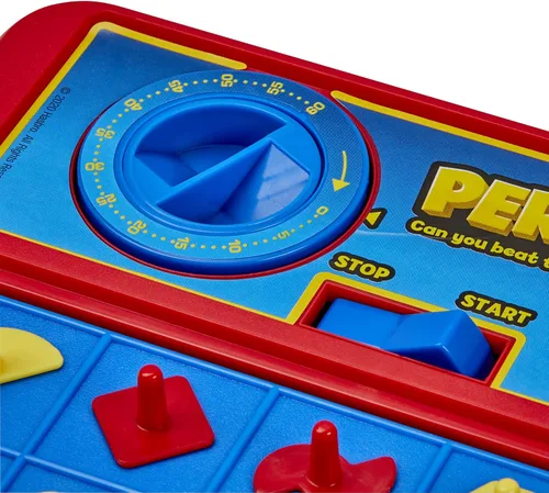 Vista 5 de Hasbro Gaming Perfection Plus 2-Jugador Modo Duelo Formas y Piezas Emergentes Edades 5 y Más (Exclusivo de Amazon)