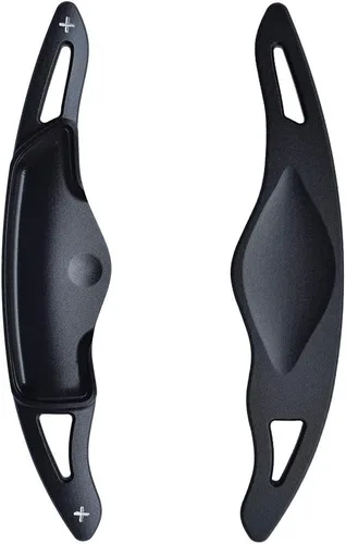 Vista 3 de Cubiertas de extensión de palanca de cambios de palas de repuesto para Hyundai Genesis G70 2019 2020 2021 para Hyundai Genesis G70 2019 2020 2021