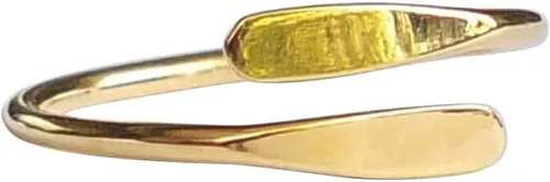 Vista 10 de Creations - Anillo de plata de ley 925 hecho a mano, anillo de dedo del pie ajustable, fino clásico delicado dedo abierto, anillos de meñique