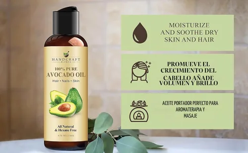 Vista 5 de Handcraft Blends Aceite de aguacate - 4 Fl Oz