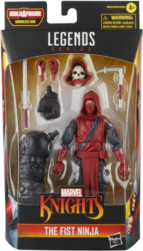 Vista 2 de Marvel Legends Series The Fist Ninja, Knights Collectible Comics Figuras de acción de 6 pulgadas Marvel Legends Marvel Knights - Figura de acción