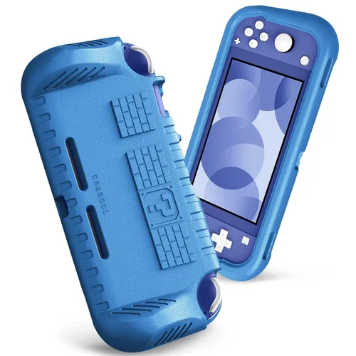 Vista 10 de Fintie Kids Case for Nintendo Switch Lite 2019 with Game Card Slots - [Ultralight] Shockproof Protective Cover with Ergonomic Grip, Kids Friendly