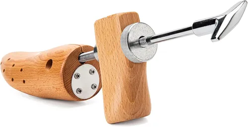 Vista 7 de Estirador de zapatos para mujer, paquete de 1 Afloja los zapatos apretados con madera fuerte y construcción de metal