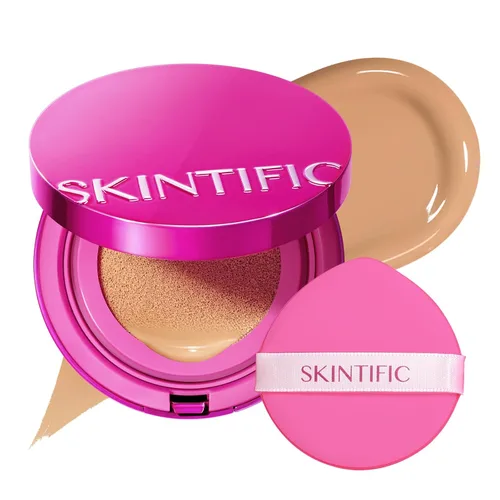 Vista 13 de SKINTIFIC - Base de cojín rosa natural brillante 00 porcelana