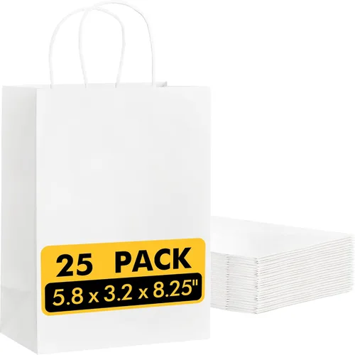 Vista 15 de RACETOP Bolsas de Papel Marrón Grandes con Asas al Por Mayor 100 Piezas 16x6x12 Pulgadas Bolsas de Regalo al Por Mayor, Bolsas de Papel Kraft Marrón