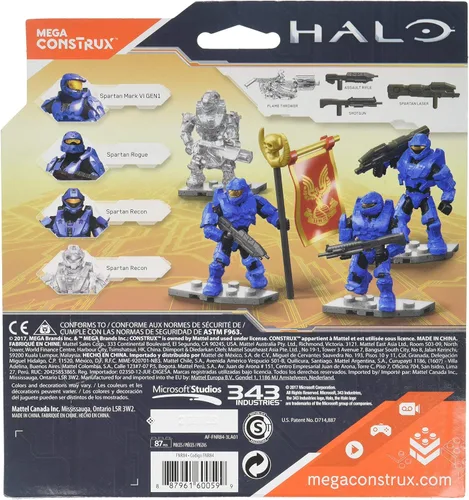 Vista 2 de Mega Construx Halo Spartan CTF Base Crashers