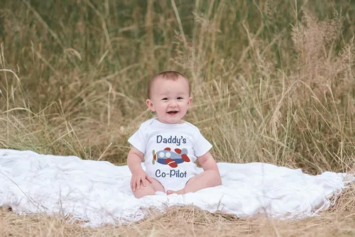 Vista 4 de Custom Party Shop Baby Boy Co-Pilot Onepiece