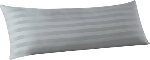 Vista 47 de Juego de 2 protectores de almohada estándar, 100% algodón egipcio con cremallera, 400 hilos, tejido satinado, algodón, color beige, fundas