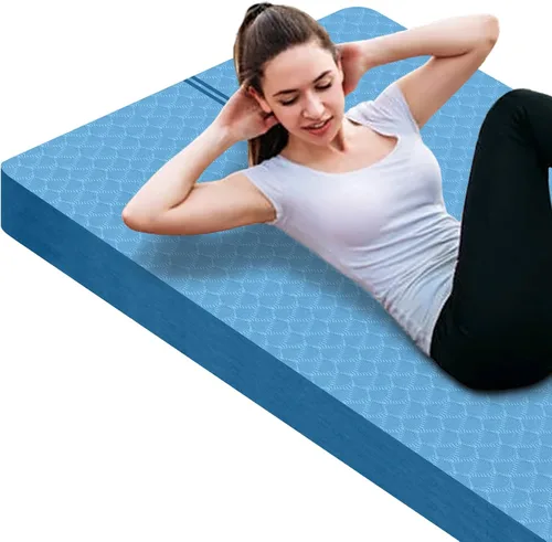 Vista 13 de nuveti Tapete Grande para Ejercicios - Tapete de Yoga de 15mm/20mm/30mm de Grosor Tapete de Ejercicios para Fitness, Yoga, Pilates, Estiramientos