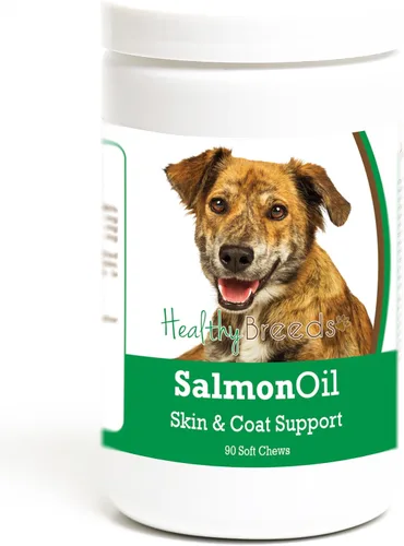 Vista 231 de Healthy Breeds Affenpinscher - Masticables suaves de aceite de salmón, 90