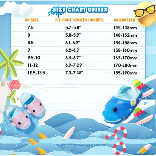 Vista 6 de LCKSDP Kids Girls Boys Cute Dophin Slides Sandals With Flash Light Up