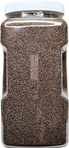 Vista 2 de Pellets de cíclidos, 45% de proteína flotante/hundimiento de 0.059 in (1/16 pulgadas) para discusiones más pequeñas, Oscar, cíclidos