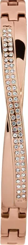 Vista 4 de Timex Conjunto de regalo de reloj y pulsera de cristal de 0.748 in para mujer