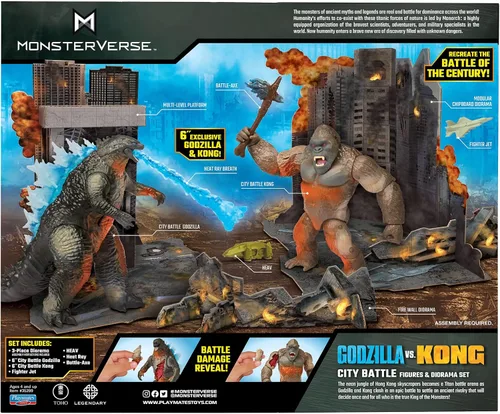 Vista 4 de Godzilla Monsterverse Paquete de Batalla de la Ciudad, Multi