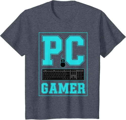 Vista 98 de PC Gamer Gaming Teclado Ratón Esports Computer Fan Camiseta