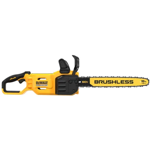 Vista 4 de DEWALT Motosierra inalámbrica de 60V MAX, 18 pulgadas, solo herramienta (DCCS672B)
