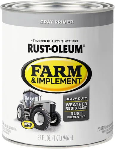 Vista 41 de Rust-Oleum Farm & Implement 280176 - Pintura esmaltada, galón, naranja (Allis Chalmers Orange)